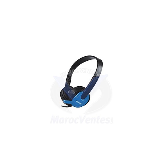 Casque Micro Jack 2.5 mm Bleu & Noir 24.2 x 20 x 6.4 cm 200 g HV-H607D